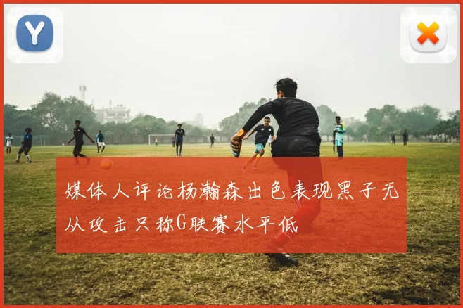 媒体人评论杨瀚森出色表现黑子无从攻击只称G联赛水平低